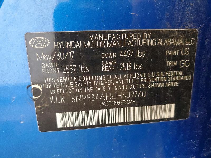 2018 Hyundai Sonata sel