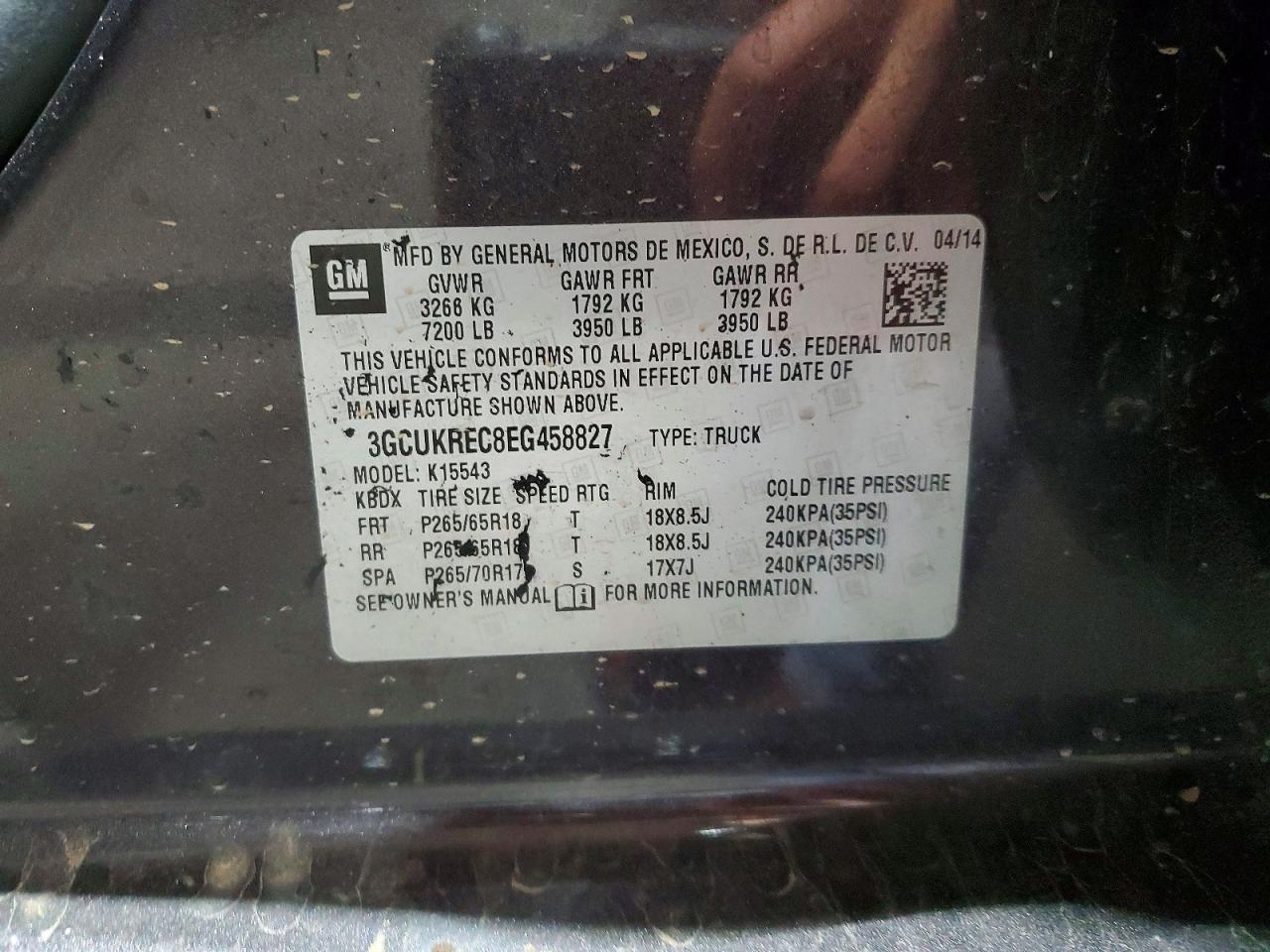 2014 Chevrolet Silverado K1500 LT