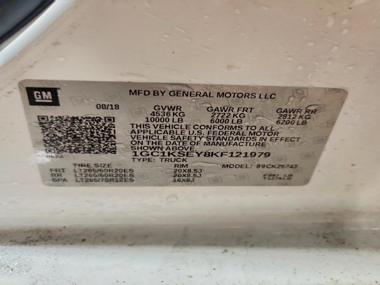 2019 Chevrolet Silverado K2500 Heavy Duty LT