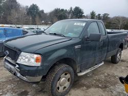 Salvage cars for sale from Copart Mendon, MA: 2004 Ford F150