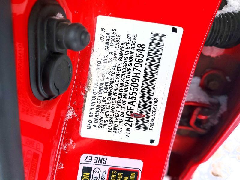 2009 Honda Civic si