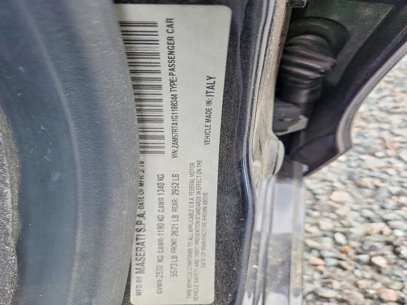 2016 Maserati Ghibli s