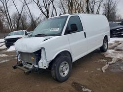 Salvage trucks for sale at New Britain, CT auction: 2023 Chevrolet Express G2500