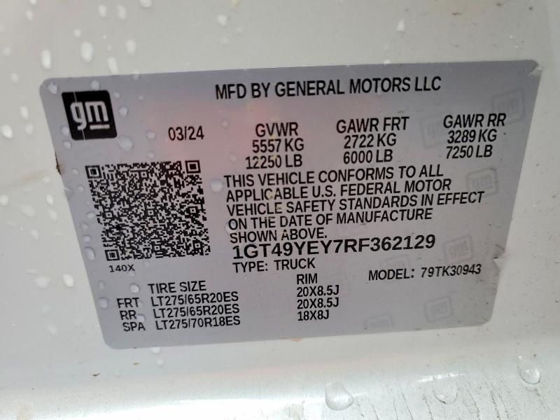 2024 GMC Sierra K3500 Denali Ultimate