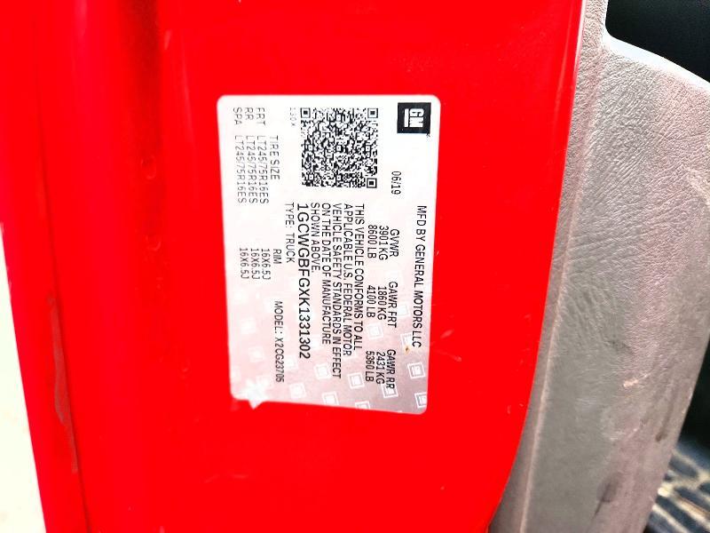 2019 Chev Rolet Express 2500 Cargo Utility / Service Van