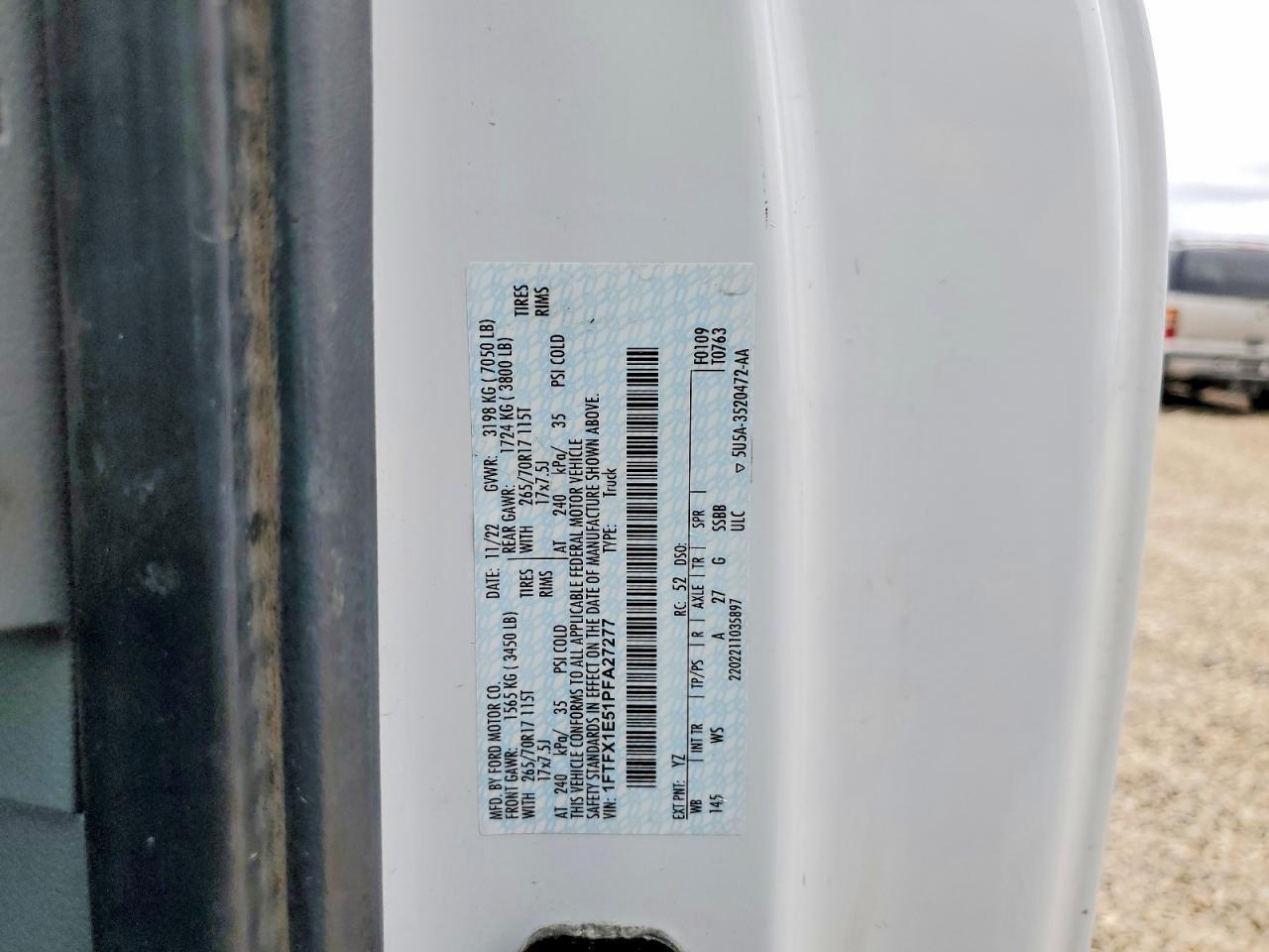 2023 Ford F150 Super Cab