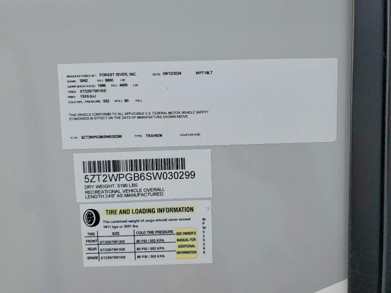 2025 Forest River Work AND Play Camper