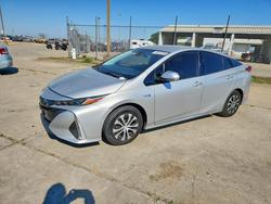 Toyota Prius salvage cars for sale: 2020 Toyota Prius Prime le