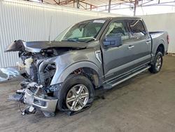 Ford F150 xlt salvage cars for sale: 2024 Ford F150 xlt