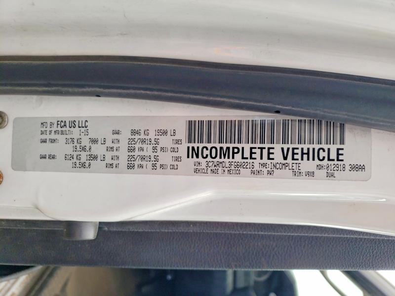 2015 Dodge RAM 5500 Rollback Truck