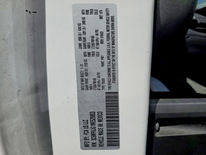 2021 Dodge Ram Promaster 3500 Delivery van