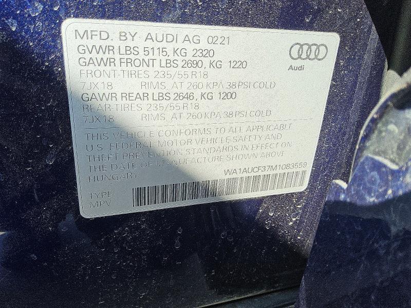 2021 Audi Q3 Premium 40