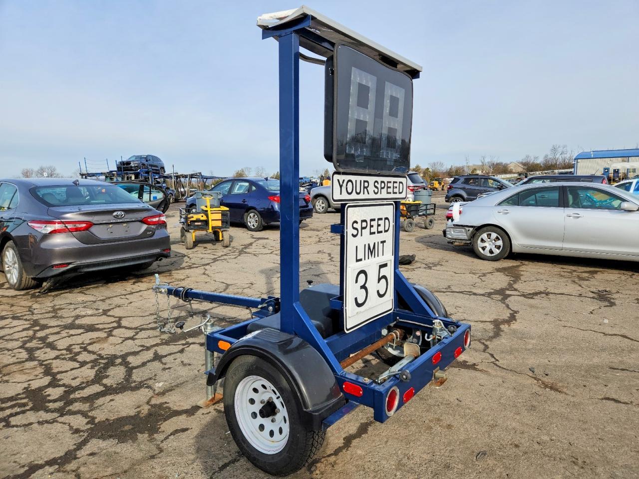 2022 Hill & Smith SAM Speed Limit Sign Trailer