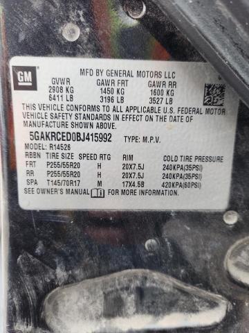 2011 Buick Enclave cxl