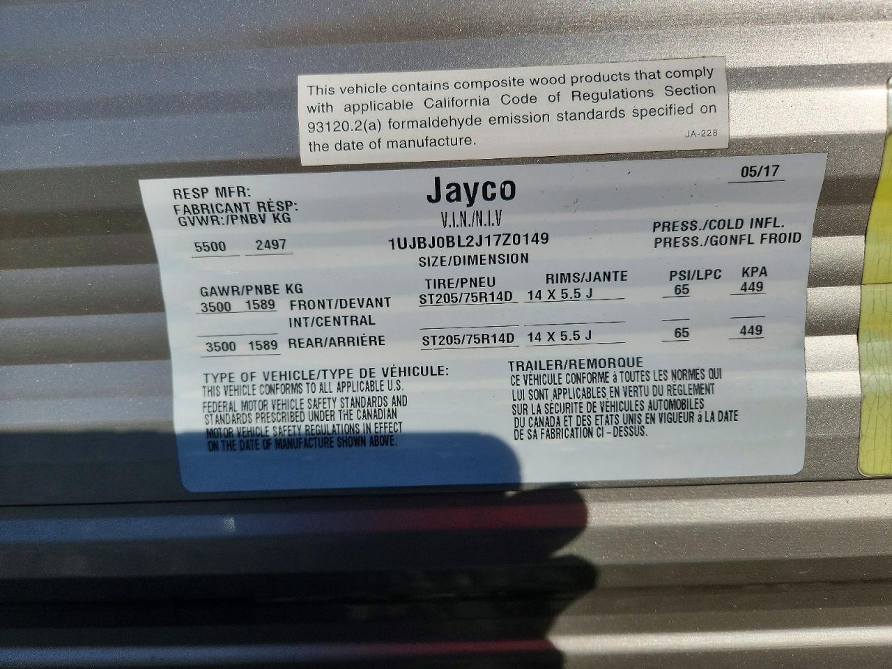 2018 Unknown 2018 Jayco JAY Flight Camper