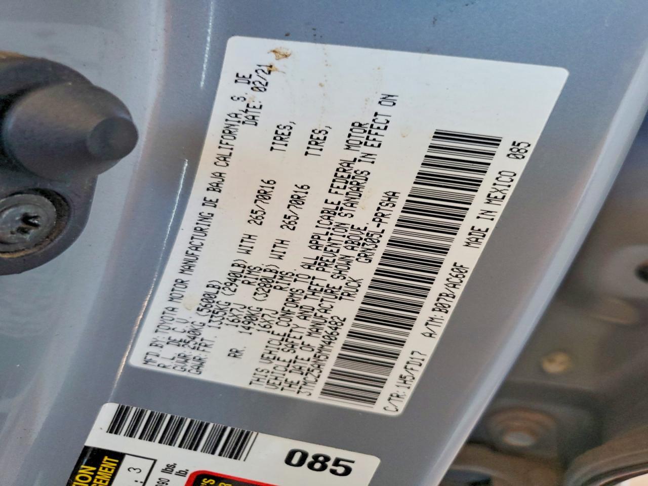 2021 Toyota Tacoma TRD OFF-Road