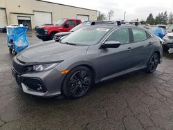 Salvage cars for sale from Copart Woodburn, OR: 2019 Honda Civic ex