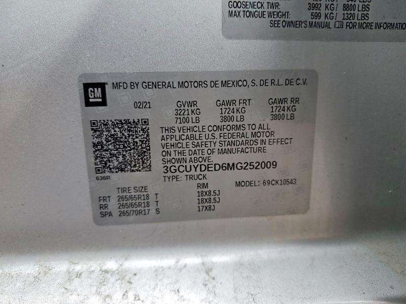 2021 Chevrolet Silverado K1500 LT