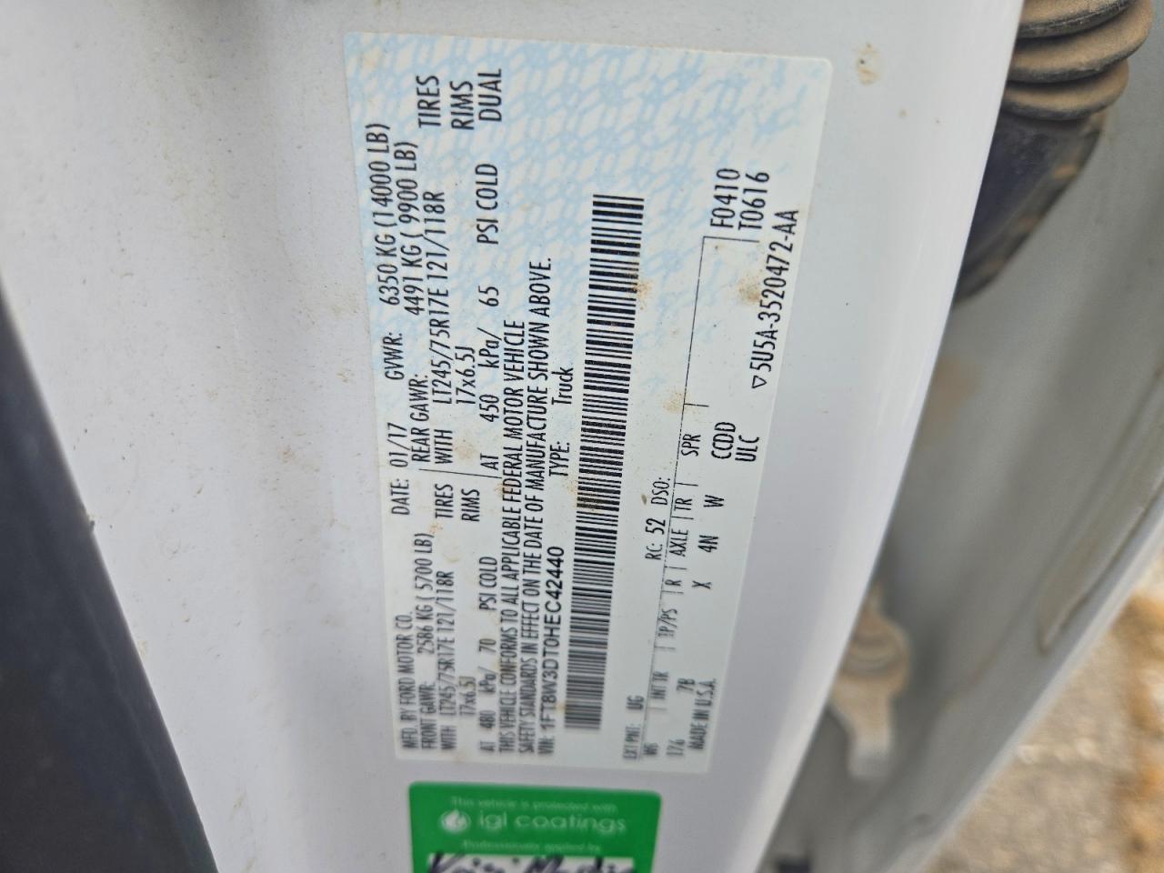 2017 Ford F350 Super Duty