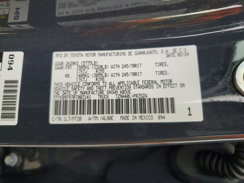 2024 Toyota Tacoma SR5