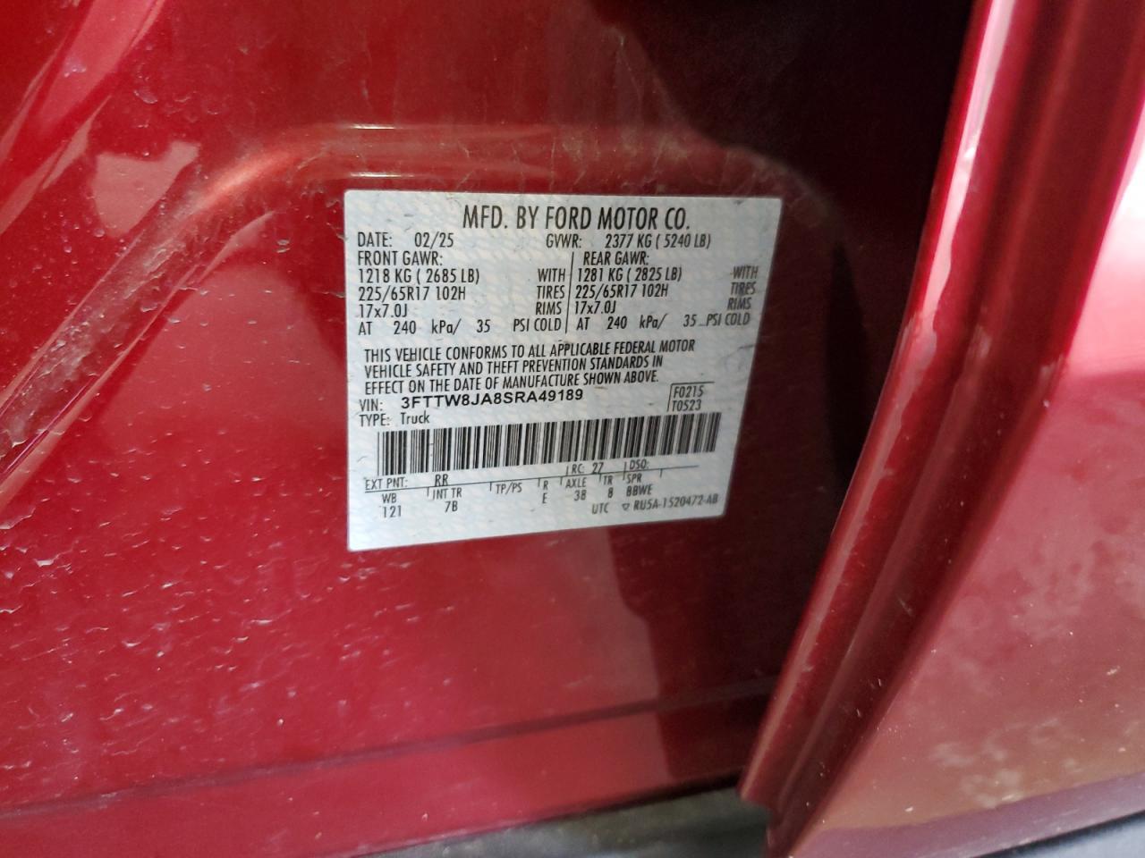 2025 Ford Maverick XLT