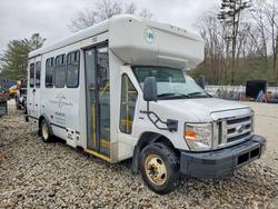 Salvage trucks for sale at West Warren, MA auction: 2019 Ford Econoline-Shuttle Bus