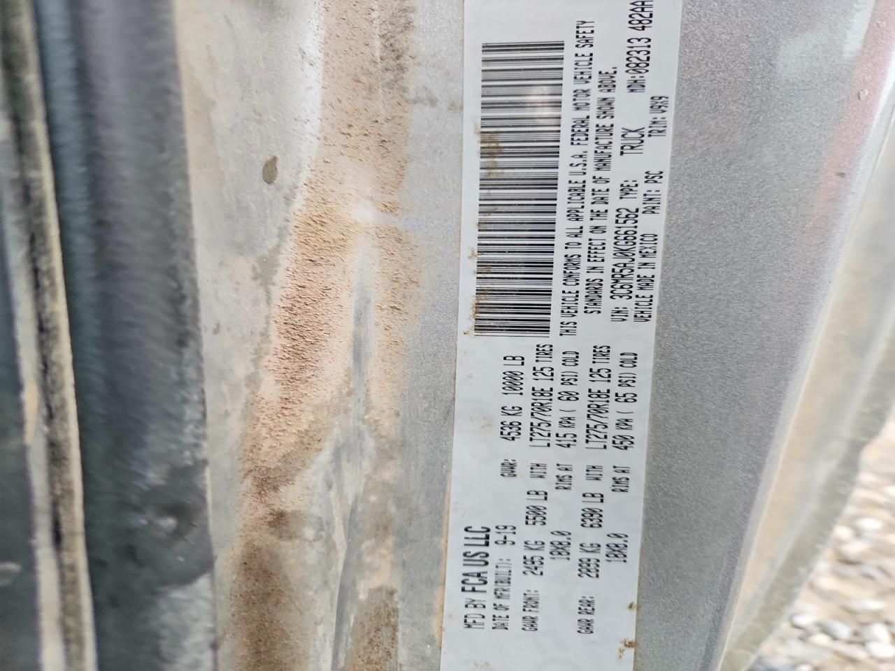2019 Dodge RAM 2500 Tradesman