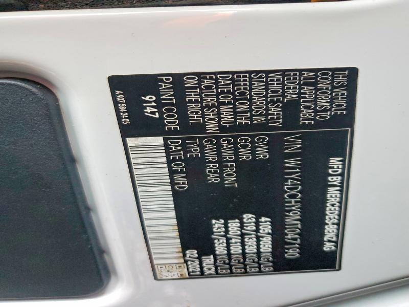 2021 Mercedes-Benz Sprinter 2500 Delivery van