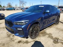 BMW salvage cars for sale: 2021 BMW X6 Sdrive 40I