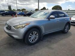Infiniti Fx35 Base salvage cars for sale: 2010 Infiniti Fx35 Base