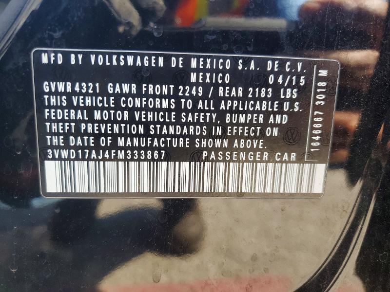 2015 Volkswagen Jetta se