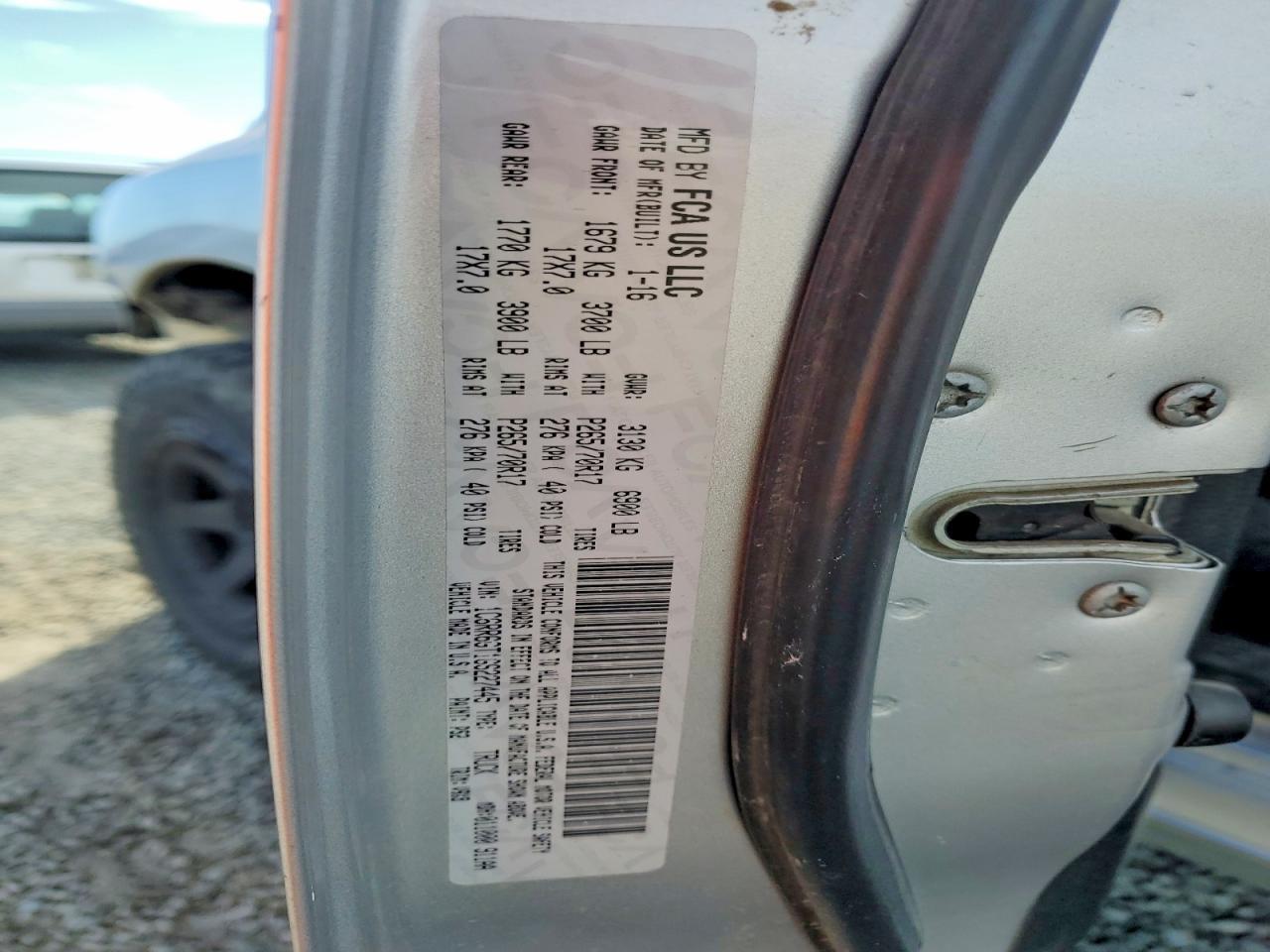 2016 Dodge Ram 1500 slt