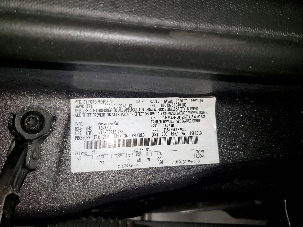 2015 Ford Focus se