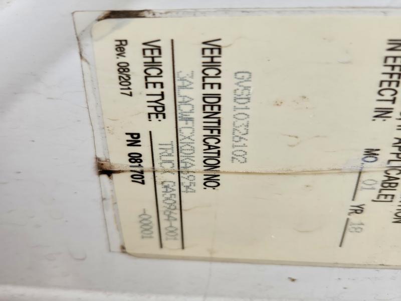 2019 Freightliner Business Class M2 BOX Truck