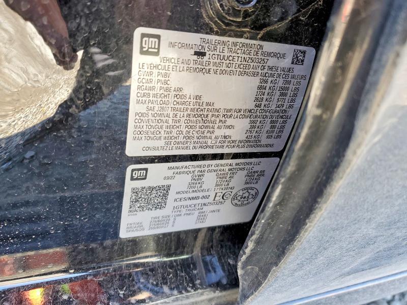 2022 GMC Sierra K1500 Elevation