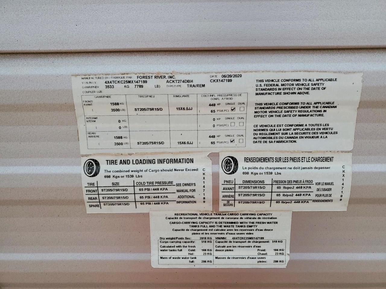 2021 Foresriver 2021 Forest River Cherokee Camper