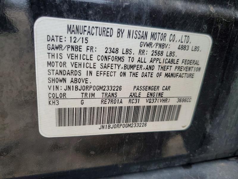 2016 Infiniti Qx50 Base