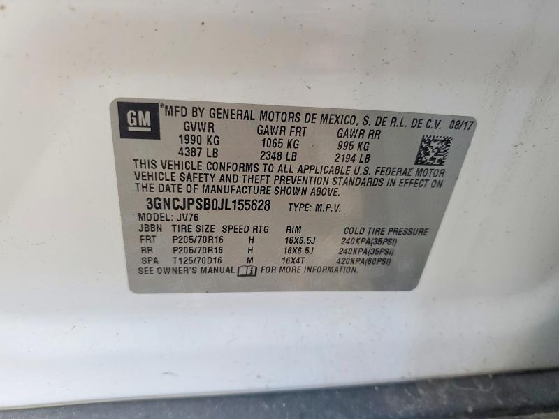 2018 Chevrolet Trax 1LT