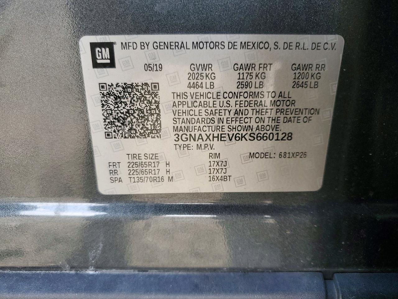 2019 Chevrolet Equinox ls