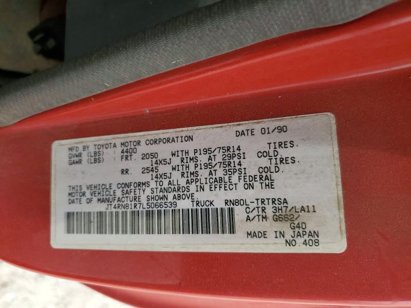 1990 Toyota Pickup Base