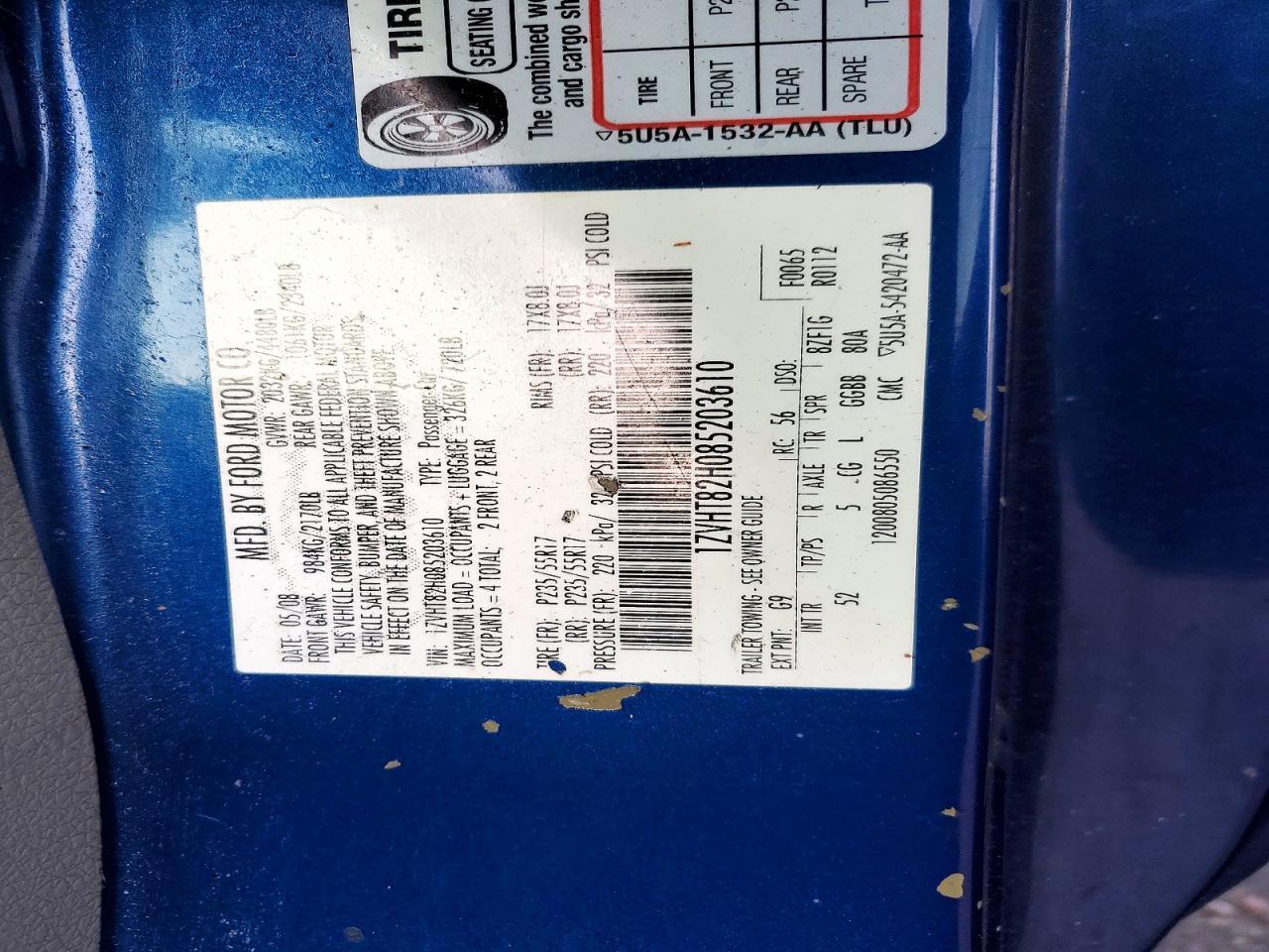 2008 Ford Mustang gt