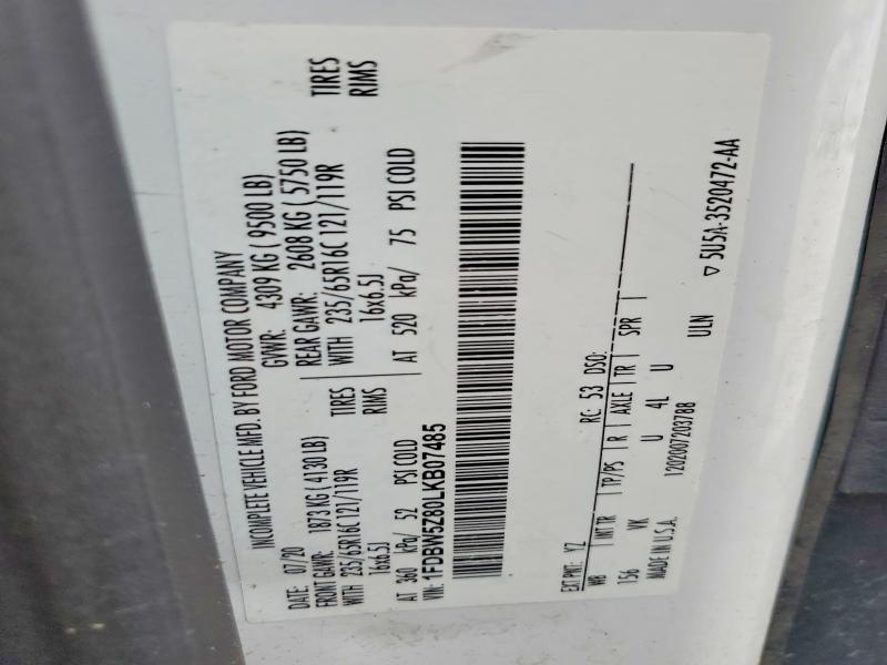 2020 Ford Transit Delivery Truck