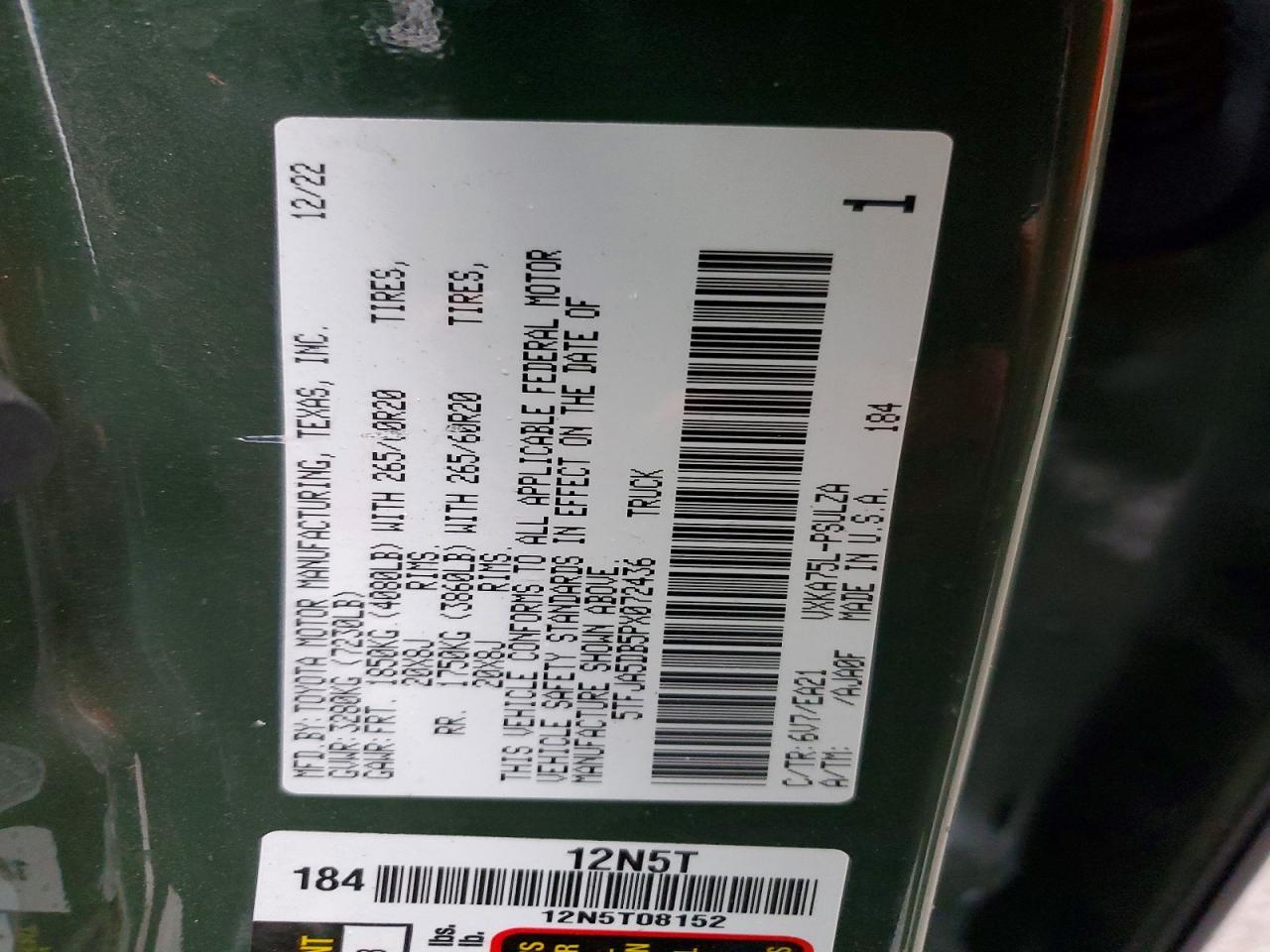 2023 Toyota Tundra Limited