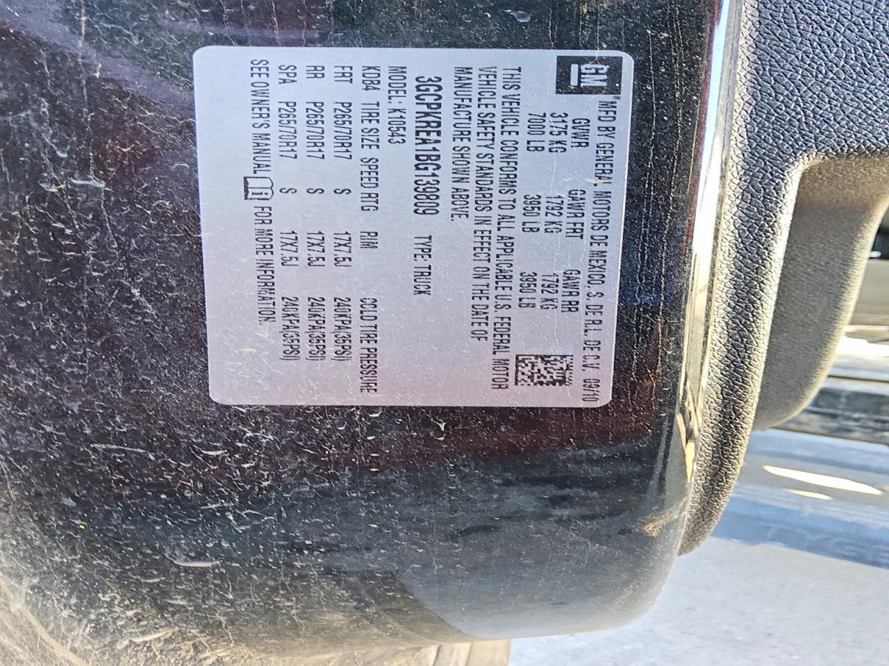 2011 Chevrolet Silverado K1500 LS