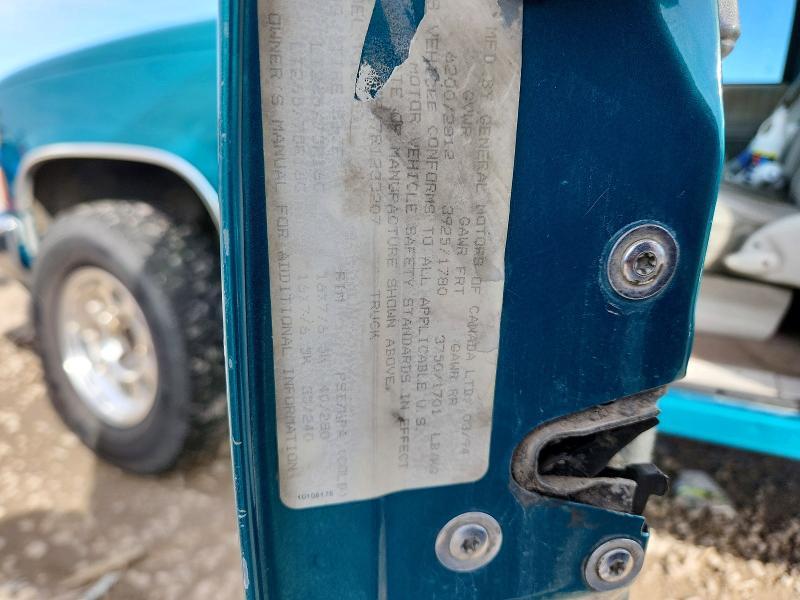 1994 Chevrolet Gmt-400 K1500