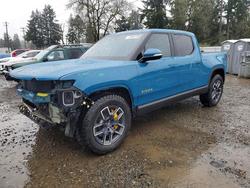 Salvage trucks for sale at Spanaway, WA auction: 2022 Rivian R1T Adventure