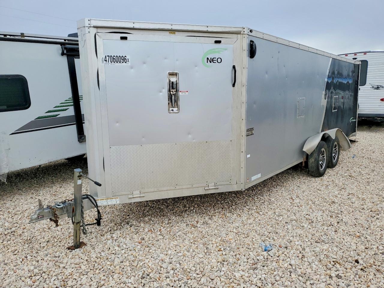 2015 NEO Enclosed Snowmobie Trailer