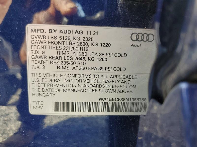 2022 Audi Q3 Premium Plus s Line 45