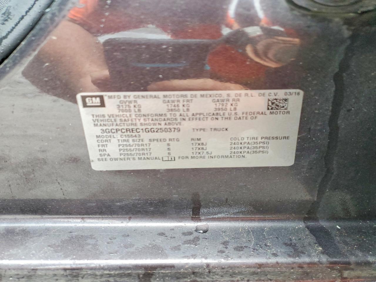 2016 Chevrolet Silverado C1500 LT