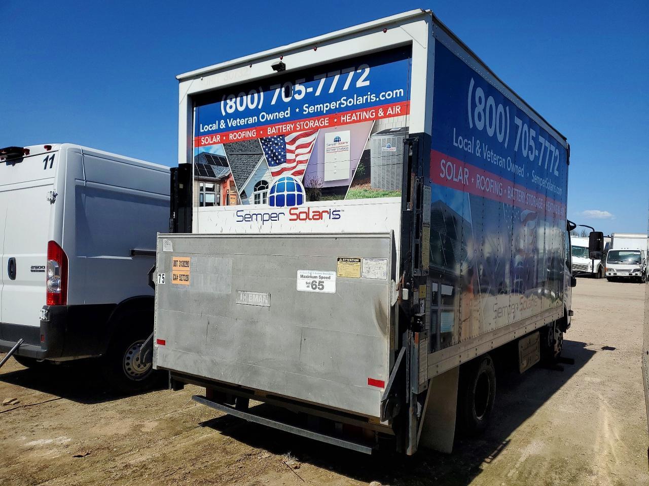 2012 Isuzu NPR HD BOX Truck
